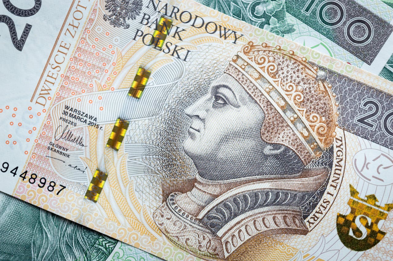 Portret króla Zygmunta Starego na banknocie 200 złotych (fundusze obligacji skarbowych)