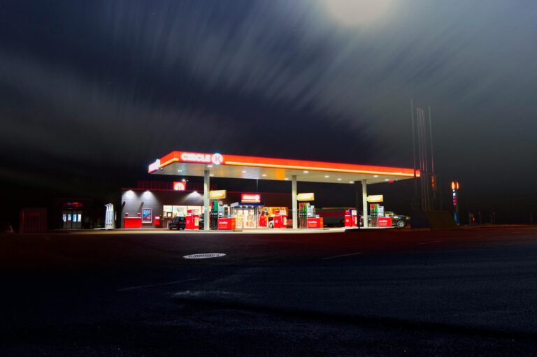 gasoline station